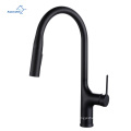 304 Hose flexible de agua fría de acero inoxidable para grifo de cocina con toques de cocina de color negro